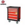 Small Metal Drawer Roller Cab Side Box Tool Chest Full Of Tools