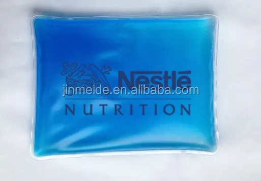Cooling pad with logo