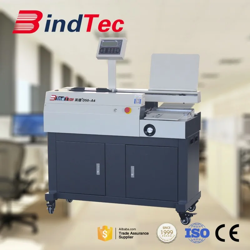 BD-D50-A4 Automatic Glue Binder Book Perfect Binding Machine