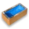 One step shoe cover releasing dispenser for clean room use