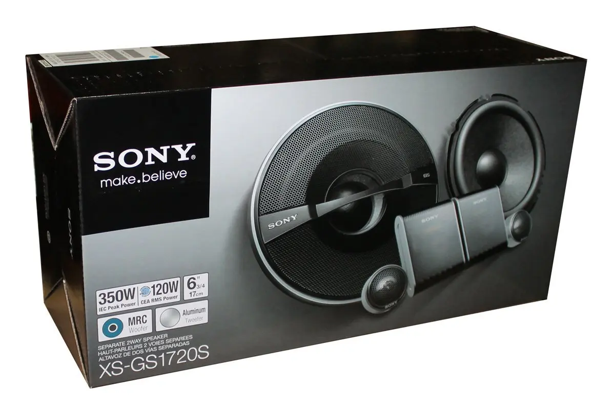 sony 6.5 component speakers