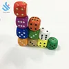 YF-L0201 Factory direct customize 16mm 6 sides custom print cube wooden playing dice game rounden corners wooden dice