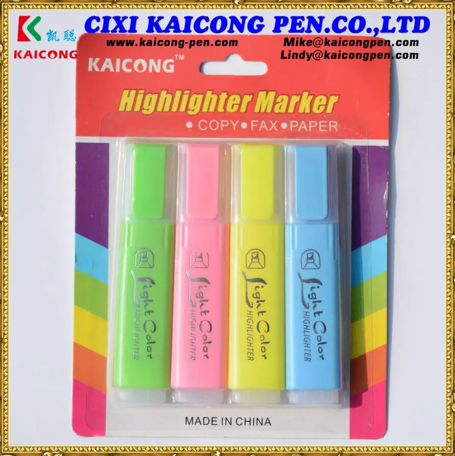 Doodleart Multicolor Highlighter Pen Fluorescent Marker For General Use