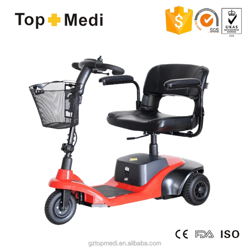 TOPMEDI TEW123 взрослых электрической мобильности скутер 3 колеса мотоцикла, скутера