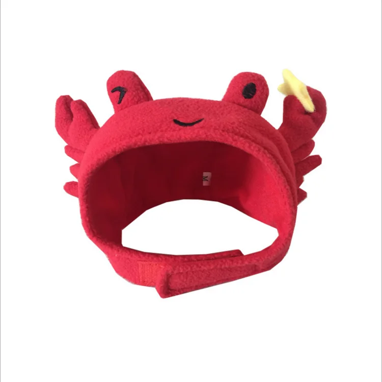 Cute Plush Pet Crab Headgear Hat For Cats And Dogs - Buy Dog Crab Hat ...