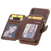 Creative style is suitable for 8P multi-functional two-in-one split mobile phone shell S8 zipper anti-fall leather cover