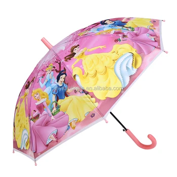 مظلة مطر مستقيمة مطبوعة للأميرة مزينة برسومات كرتونية وردية للأطفال Buy مظلة صغيرة للأطفال مظلة مطبوعة للأطفال على شكل حيوان مظلة مطبوعة مخصصة رخيصة Product On Alibaba Com