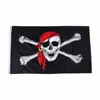 factory price vivid color knitted how to make a pirate flag