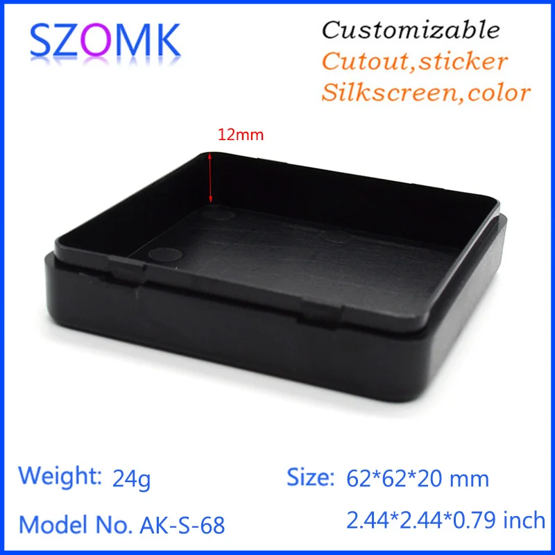 Abs Plastic Junction Box Project Case Abs Box Electronics 62 X 62 X 20