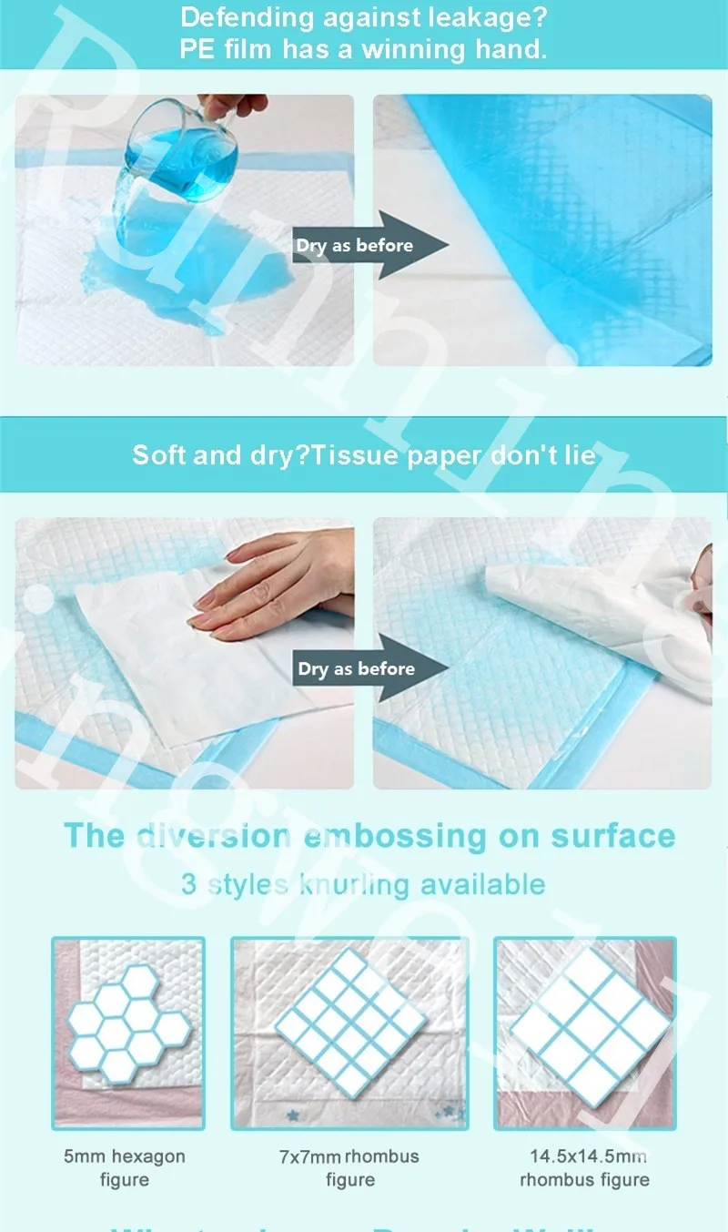 Soft Baby Care Water Absorbing Urine Under Pads Buy Disposable Under