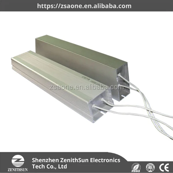 1000 W 75ohm Aluminium housed Freinage Résistance Résistance