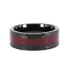 Accept Custom Order Best Friend Forever Tungsten Red String Ring