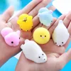 2018 popular animal toys child funny soft 3D mini slow rising anti stress cat toys