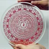 2016 decorative custom laser engraved colored acrylic glass block