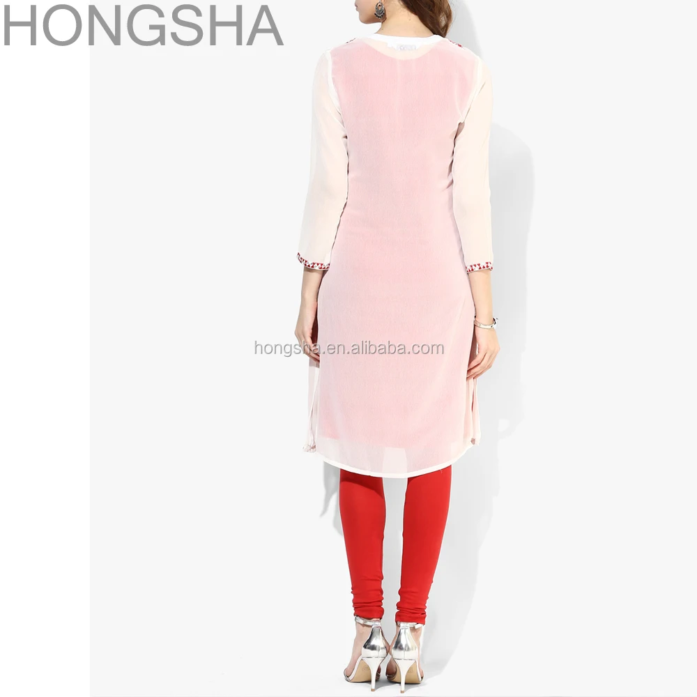 Ladies Kurta Embroidery Designs 