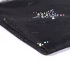 2018 100%polyester rhinestone sequin mesh fabric with star design for dress
