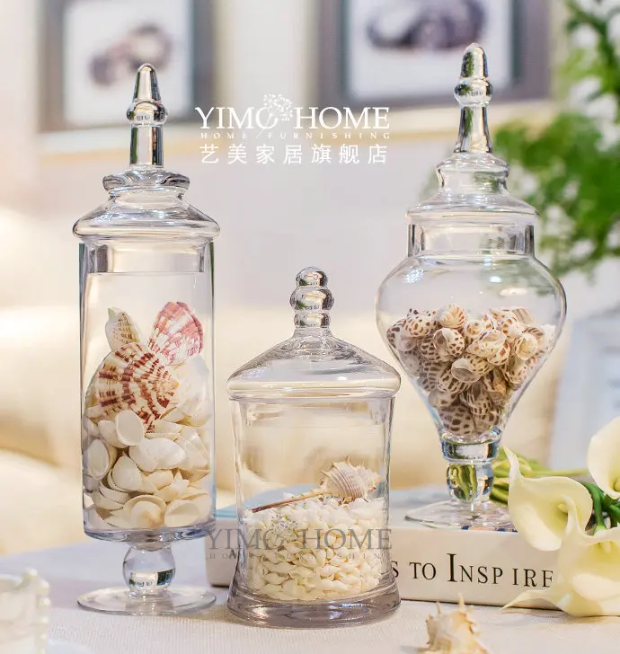 Achetez en Gros Bocaux en verre pour les bonbons buffet en