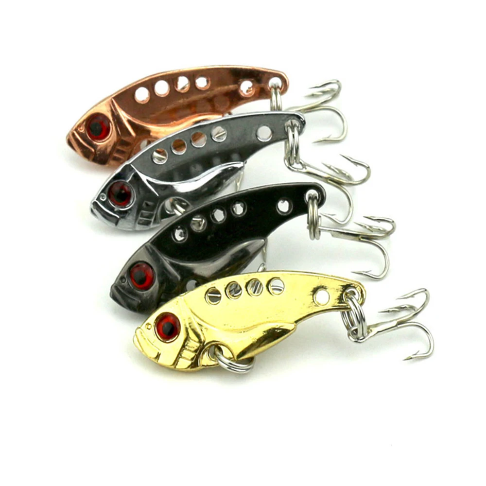 2017 Hot Sale Metal Fishing Lure Vib 4 Colors Options Fishing Tackle