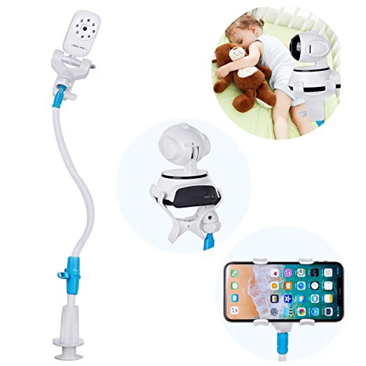Universal 2 In 1 Gooseneck Flexible Baby Monitor Cell Phone Desktop Tablet Stand Baby Camera Clamp Monitor Phone Holderfor Cot Buy Universal 2 In 1 Cell Phone Desktop Tablet Stand Flexible Baby Monitor