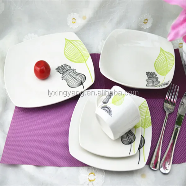 Corelle Square Dinnerware Sets,Corelle Dinner Set,Square Shaped Dinner