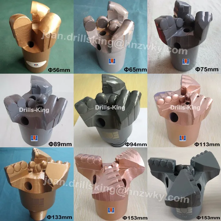 Pdc Borewell Drill Bits With Polycaystalline Diamond Compact Pdc Buy Pdc Borewell Drill Bits