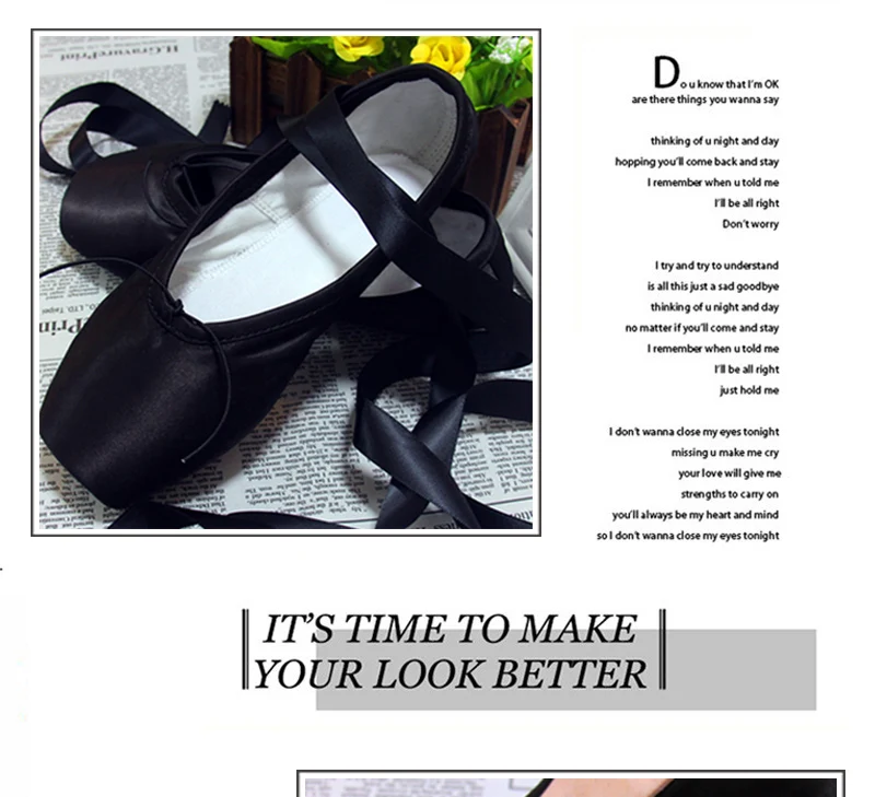 Shoes Ballet Spot For Sale Brown Satin Custom Ballet Shoes With Good Quality