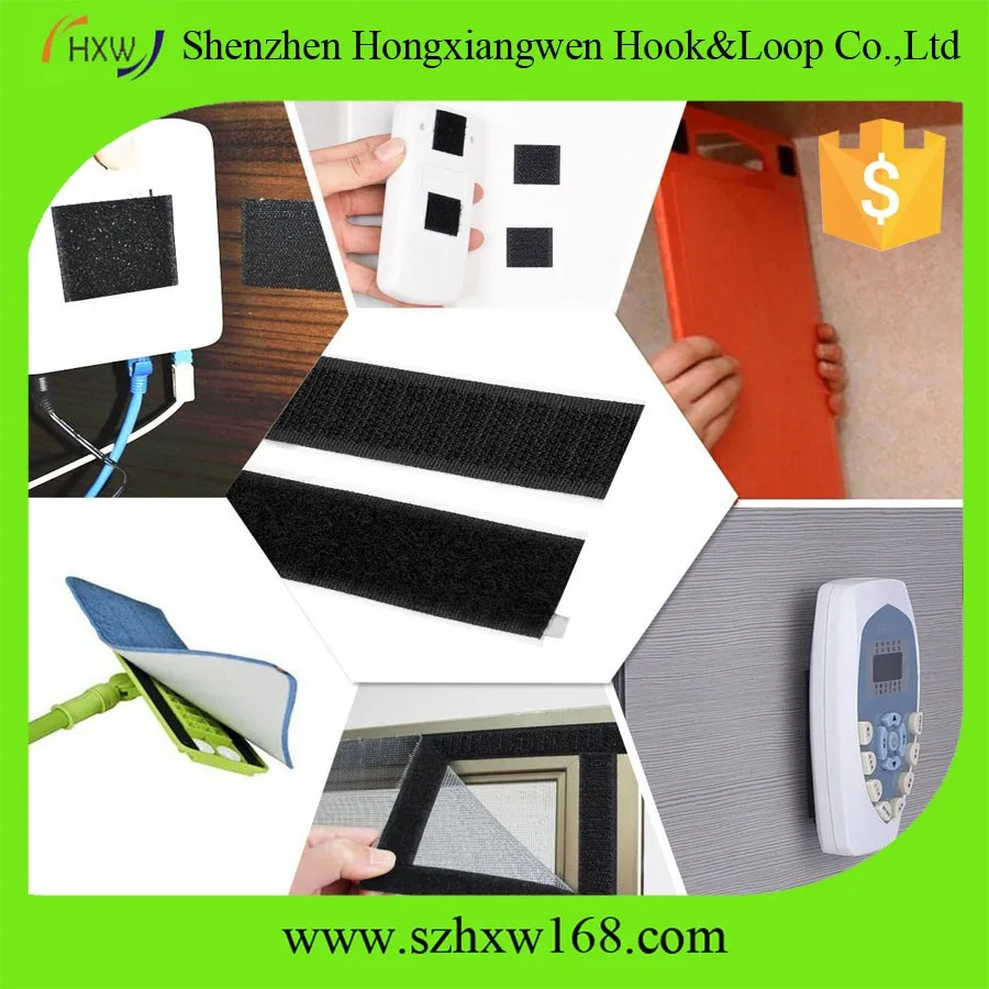 Adhesive Hook and Loop Fastener
