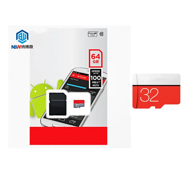 Factory Wholesale Micro Memory SD Card class 10 SD Card 1GB 2GB 4GB 8GB 16GB 32GB 64GB 128GB cards