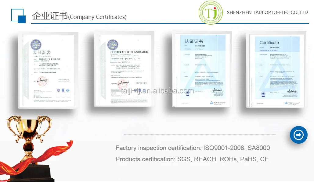 Taiji Certificate