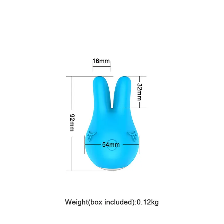 Vibromasseur Lapin Silicone Stimulation Point G Puissante