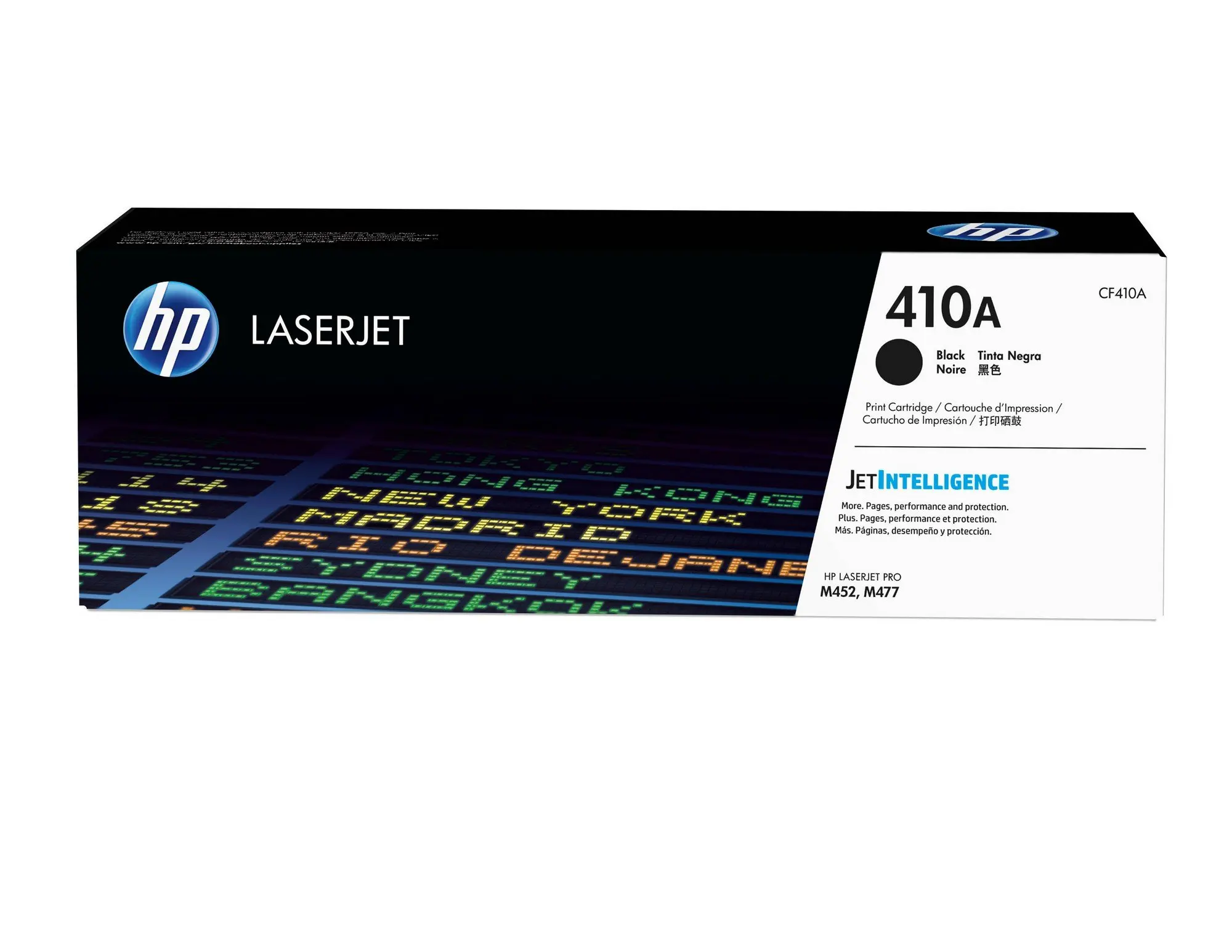 Get Quotations · HP 410A (CF410A) Toner Cartridge, Black for HP Color  LaserJet Pro M452dn,
