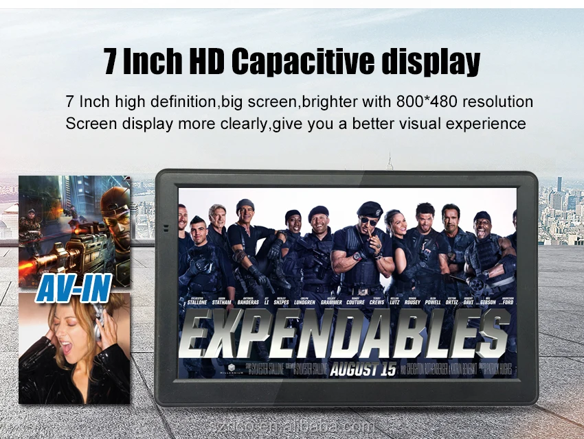 New 7 inch Win 6.0 System GPS Car Navigator 256M 8GB with Capacitive touch panel