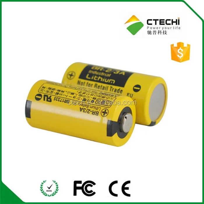 Original Japan BR2/3A lithium battery 3V 1200mah cylindrical battery cell