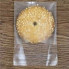HDPE/LDPE clear flat plastic bread/cake packing food self adhesive bag for bakery