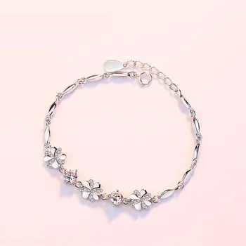 pure silver bracelet for womens