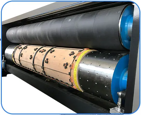 Lead Edge Feeding Corrugated Carton Printing Machine