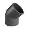 ERA PVC PN16 Pipe Fittings 45 Degree Elbow With DVGW Certificate
