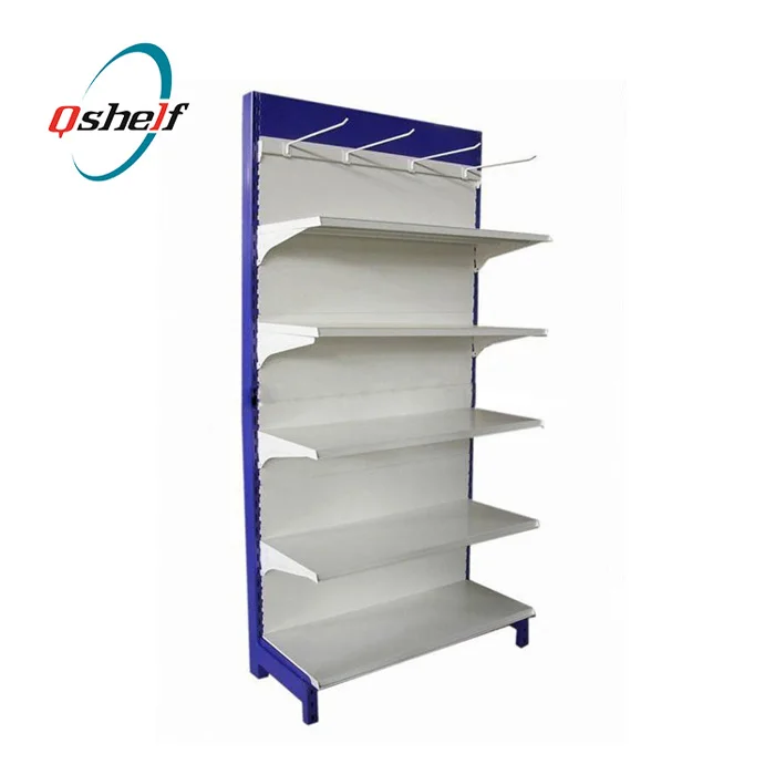 Heavy Duty Stainless Steel 4 Tiers Supermarket Shelf Rack/super Market