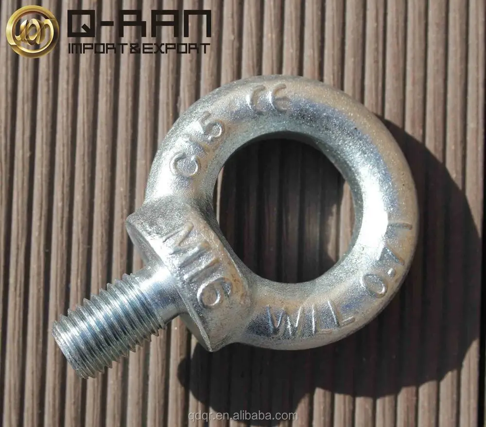 High Strength Female Eye Bolt Din580 Eye Bolt M16 Buy Eye Bolt M16