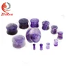 Top Quality organic Glass Ear Plugs Tunnels Expander Stretching Piercings