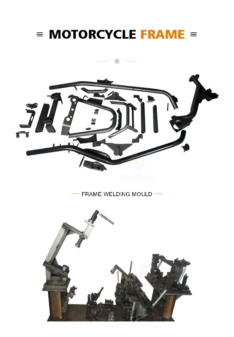 Genuine New Motorcycle Body Frame Oem Parts Electric Scooter Frame For