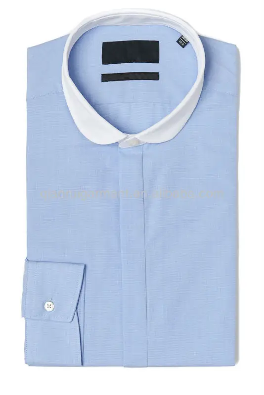 men's club collar dress shirts