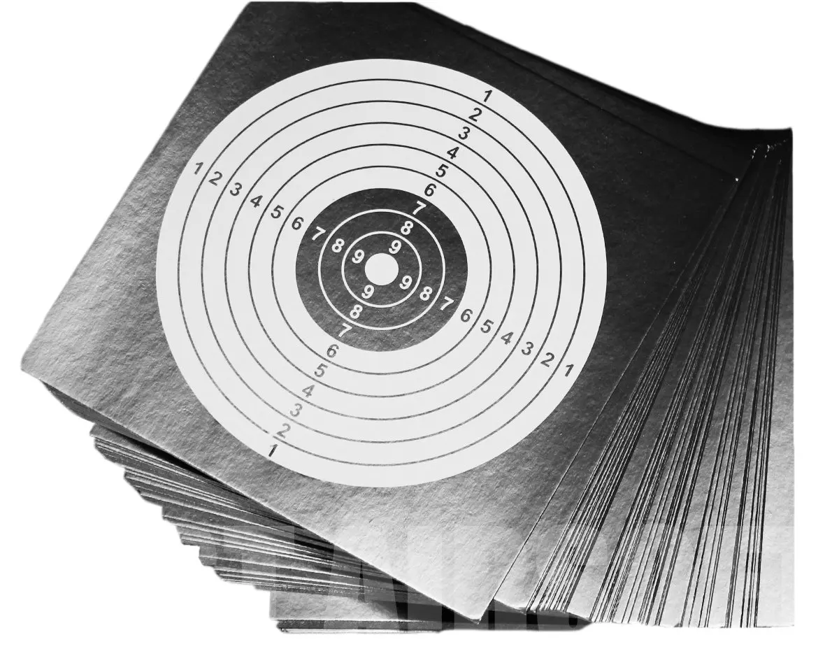 ASG SHOOTING TARGETS 100 PACK AIRSOFT RIFLE TARGETS 14X14CMS