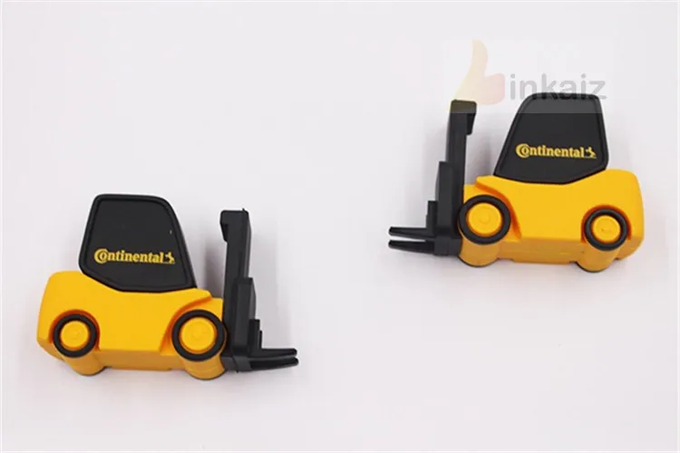 excavator usb stick/custom soft pvc rubber 3D excavator usb flash drive - ANKUX.COM