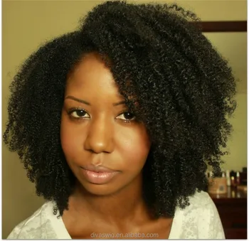 short curly african american human hair wigs