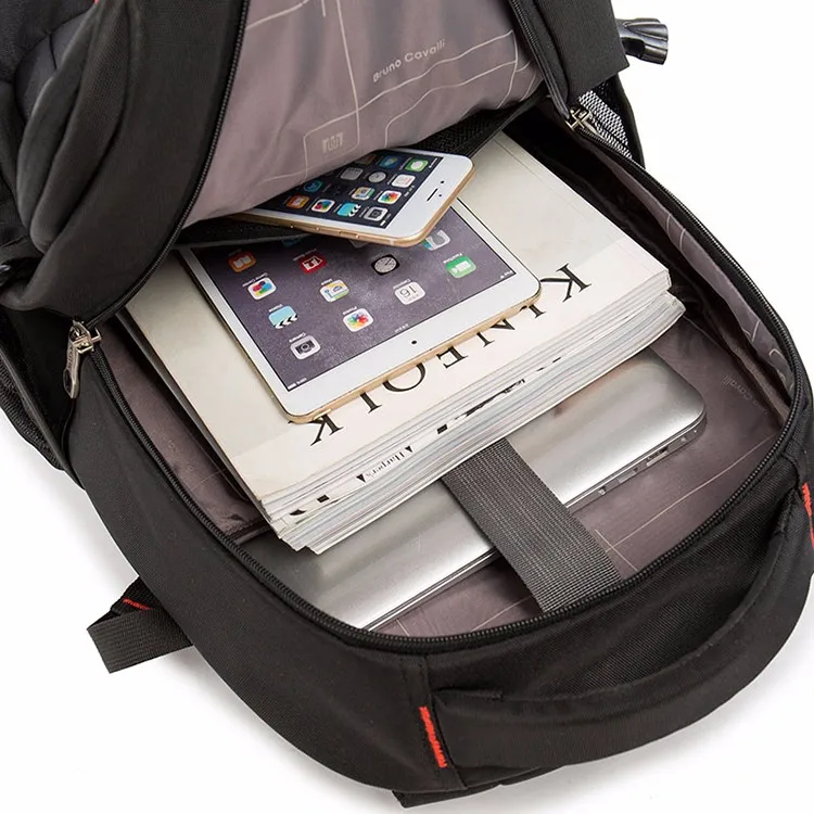 Trendy 19 Inch Multifunctional Laptop Business Backpack College Men