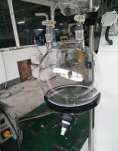 rotary 20l distillation evaporator vacuum glass rotavap essential oil