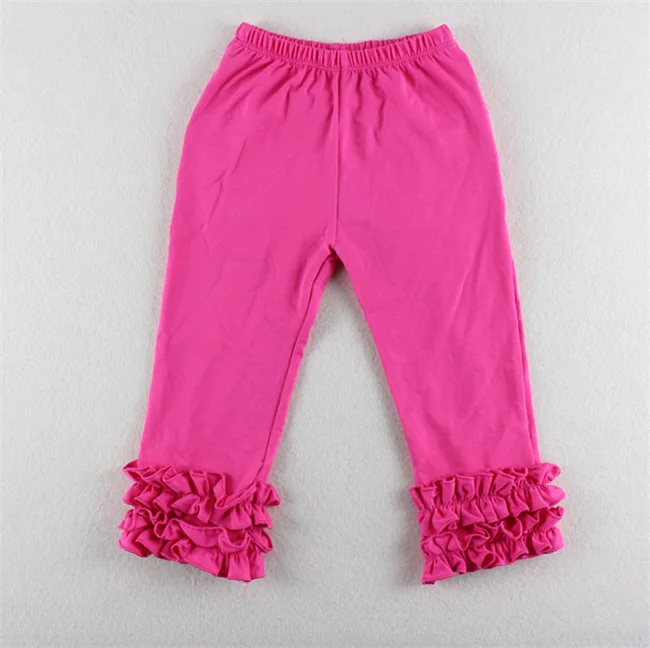 Hot Sale Kids Ruffle Bottom Pants Outfit Cute Newborn Clothes Girls ...