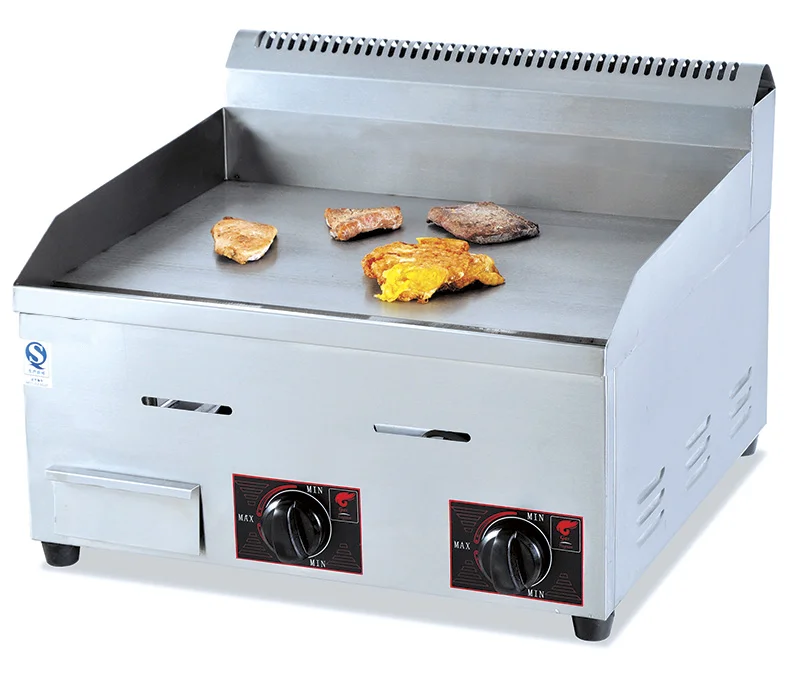 Catering Equipment,Commercial Stainless Steel Flat Plate Gas Grill Griddle