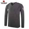 Army Military Officers Police Dark Grey Wool and Acrylic Tactical Jersey Sweater Pullover